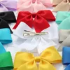 Accessoires de cheveux 5pcs Childwear Barrettes Tenage Clip Clip à nœud papillon Fleur Bow Bows Ribbon