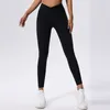 Al Yoga Leggings Neues Nude-Feel-Schlampe-Training Sporthose Frauen Drop Feeling Wide Bein Strumpfhosen lässig Hochhaus-Fitnesshosen außerhalb Jogginghosen mit Taschen mit Taschen