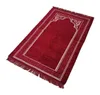Carpets Chinese Islamic Luxury Meccan Woven Chenille Prayer Rug Janamaz Sajadah 70X110CM8786448