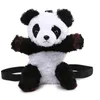 Sacs à bandouliers 2024 Loverie de peluche 3D Handle Panda Femmes Kawaii Velvet Animal Sac Small School for Teenage Girls Sack