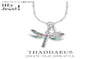 Charm Necklace Dragonfly Sun Winter Fashion Böhmen smycken Europa 925 Sterling Silver Bijoux Gift for Women Girl 2011246668295
