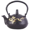 Dijkartikelen Sets Iron Teapot Cast Home Decor Kettle With Handhand Office Small Tearoom Supplies Vintage