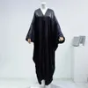 Abayas musulmanes Smocking Sleeve Out Kaftans Femmes Jilbabs Cardigan Mabillage Islamic Vêtements Dubaï Saudi Robe Turc 240423