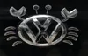 Rolig 3D Crab Sticker Decal Badge Emblem Car Vinyl -logotypdekaler för VW alla CAR3139309