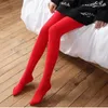 Women Socks Red Pantyhose Female Year Sexy Anti-hook Silk Velvet Wedding Bride's Leggings For