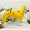 Köpek giyim evcil hayvan yağmurlukları yağmur ceket ceket köpek kıyafetleri tüm mevsim hoodies xl