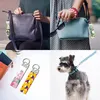 Keychains Key Key Fob Hardware Set en cuir Keychain Tassel Tassel Acryliques Tablettes Swivel Snap Hooks for DIY Craft