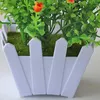 Fleurs décoratives Bonsaï exquis Artificiel Plastic Plastic Flox Flower Visual Pot Plantes en pot simulées