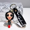 Anahtarlıklar Klasik Anime Film Coraline The Gizli Kapı Bebek Anahtarlık Eylem Modeli Kolye Çanta Süsleme Anahtarları için Anahtar Zincir