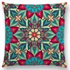 Pillow Boho Colorful Flowers Abstract Ethnic Floral Case Mandalas Pattern Design Vintage Patchwork Retro Cover