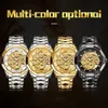 Zegarstka Jsdun marka luksusowe automatyczne mechaniczne es dla mężczyzn Gold Dragon Waterproof Fashion Unikalny prezent Relogio Masculino D240430