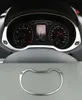 Auto Styling Auto Tachometer Dekorationsrahmen Edelstahl -Kilometerzählerverkleidung für Audi Q3 20132017 Innenzubehör9203212