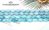 Larimar Gemstone Round Loose Beads Matte Size 6 8 10 12mm Immation Ocean Sea Stone Bracelet Necklace For Jewelry Making MX1908015530294