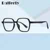 Lunettes de soleil Frames Ralferty Eyeglass surdimensionnée Anti-bleu Lumières de protection de lumière Blue Femmes 0 Dioptre Cadre de prescription OCULOS DE GRAU