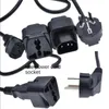 Universal Travel Power Adapter Wtyczka IEC320 UPS PDU C13 Wylotowy wylot złącza komputerowy komputerowy gniazdo przedłużanie gniazda