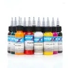 Tattoo Inks Permanent Makeup Pigment Color Ink Kit 14 Colors Micropigment Bloodline Set 30ML Supplies