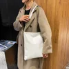 Сумки на плечах женская сумка сумочка повседневная мессенджера с твердым цветом женский винтажный конверт высококачественный портфель