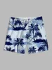 Shorts masculins de style hawaïen plage pour les activités de piscine balnéaire d'été