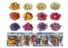 Fleurs séchées 12 Pack Kit de fleurs séchées naturelles pour la résine Savon de bijoux de fabrication de bombes de bain comprend Rosebud Lavend3649198