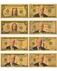 2021 Trump Commémorative Coin Foil Banknote 2024 Office de campagne présidentielle Créative Coins 7087009