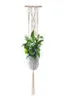 Macrame Plant Hanger Vintage Basket Holder Planter Beads Plants Cotton hanging 40 inch2806694