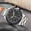 Bekijk horloges AAA 2024 Platform Luxe en atmosferische 6-pins volledige functie Steel Strip Tianpai Quartz Watch Mens Watch