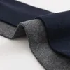 Chaussettes pour hommes 5 paires de mi-longueurs bandes commerciales stables sweat sweat absorbant non piluage respirant des hommes de haute qualité