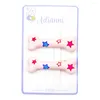 Abbigliamento per cani 2pcs Un set di capelli ossei clip per petpin moda creativa cuccioli di cuccioli decorazioni per gatti garette accessori