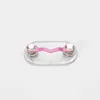 Broches magnetische schattige roze roze bril houder hang pins vleermuis vorm kristal parel headset lijn clips multifunctionele draagbare gesp