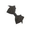 Bow Ties Black Bat Wing Bowtie Longueur réglable Costume de fête de mode pré-attachée