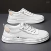 Casual schoenen mode kleine witte ademende heren buitensporten oxford reis gratis levering