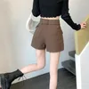 Saias 2024 Meninas de rua coreana de rua coreana com cintos de cintos curtos Culotte Big Pocket Grunge A-Line Cargo Roupas