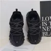 Fashion Triple S 3.0 Casual Schuhe Höhe Erhöhung Plattform Sneaker Glühen in den dunkelrosa Royal Grey Vintage Men 36-46