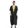 Abbigliamento etnico 2024 Islam Men Abito musulmano Kimono Dishdasha Dubai Saudi Abayas Preghiera Abaya Kaftan Ramadan Jubba Thobe Caftan