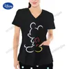 Dames t shirts v-neck 2000s kleding y2k tops dames uniform Koreaanse stijl voor vrouw mode pocket crop top met mouwen vrienden