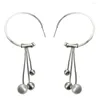 Boucles d'oreilles en peluche