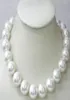 Classica collana di perline da 14 mm South Mare rotondo con guscio bianco Collana perla 18 pollici 925 Accessori d'argento4260942
