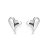 Brincos do garanhão S999 Silver Feminino Feminino Ear Bone 2024 Nicho para parafuso Estação de acabamento grátis