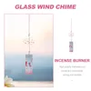 Dekorative Figuren Wind Chime Japanische Glasglocken Glockenspiele Hang Anhänger Shui Feng Japan asiatische traditionelle Sympathie Gedenkglocke im Freien