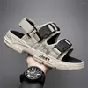 Slippers Size 39 Round Foot Summer Men Sandal Shoes Flip Flop Sneakers Sports Sapatos Models Sabot Design Lux Specials