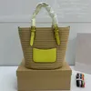 Designer di portate intrecciata intrecciata di alta qualità da donna Domande da donna Paglie Pullo Pulnica Rimovibile Strap Rimovibile Borsa di vacanza Causal Shopping Croce Messenger Borsa