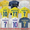 23/24 Al Nassr FC soccer Jerseys Ronaldo MANE BROZOVIC 2023 2024 Home away CR7 kids kit Martinez Talisca Ghislain Konan OTAVIO Vincent Aboubakar men Football shirt