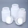Butelki do przechowywania 50 ml 20 ml 30 ml 50 ml 60 ml 100 ml puste plastikowe pigułki szerokie usta okrągłe próbki pojemniki na cieczy z litego proszku