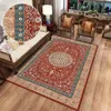 Retro Persian Style Carpet for Living Room Boho Soft Thickening Large Area Rugs Decoration Home Mats Washable Customizable 240419