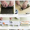 Quick Sushi Maker Roller Rice Mold Vegetable Meat Rolling Gadgets DIY Sushi Device Making Machine Kitchen Ware SushiAccessories
