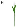 Decoratieve bloemen 33 cm TULIP Artificial Bouquet Pe Foam nepbloem voor huwelijksceremonie Decoratie Home Room Garden Decor K5T2