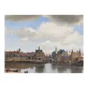 Johannes Vermeer.View of Delft 1660-61.Jigsaw puzzel gepersonaliseerde houten naamspel kinderen 240428