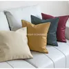 DAVINRICH BV Style Geometric Faux Leather Hide Throw Pillow Cushion Cover Modern Luxury Pillowcase For Italian el Living Room 240417