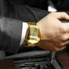 Montre-bracelets Nouveaux hommes de mode de luxe de haut niveau pour le sport en acier inoxydable Quartz de design pour homme relogio masculino dropship d240430