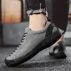 Buty swobodne 38-39 Normalny skórzany letni obuwia Man Designer Sneakers Męskie sport importowany marka Athletic